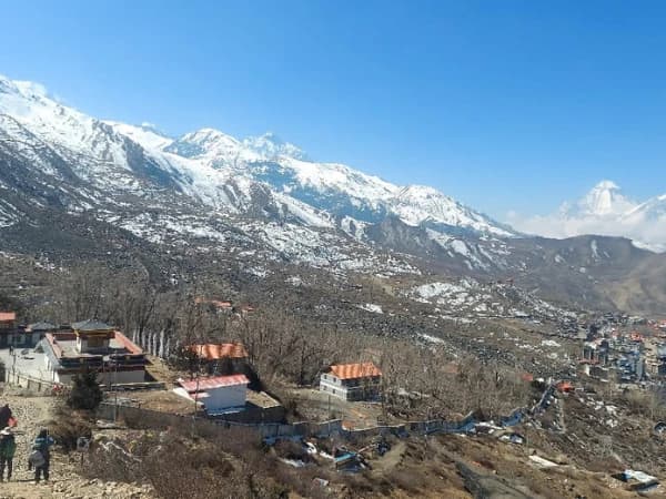 Muktinath Temple in Annapurna Circuit Trek Buddhist Trail